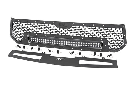 Mesh Grille 30 Inch Dual Row LED Black Toyota Tundra 2WD/4WD (2014-2017) Rough Country