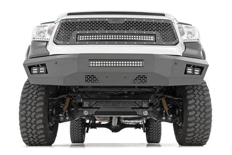 Mesh Grille 30 Inch Dual Row LED Black Toyota Tundra 2WD/4WD (2014-2017) Rough Country