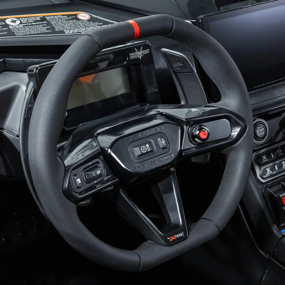 Can-Am Maverick R Steering Wheel Launch Button for EVP Launch Control & RLC/Anti-Lag Evolution Powersports