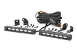 6 Inch Black Series LED Light Bar Slim Line Pair Rough Country