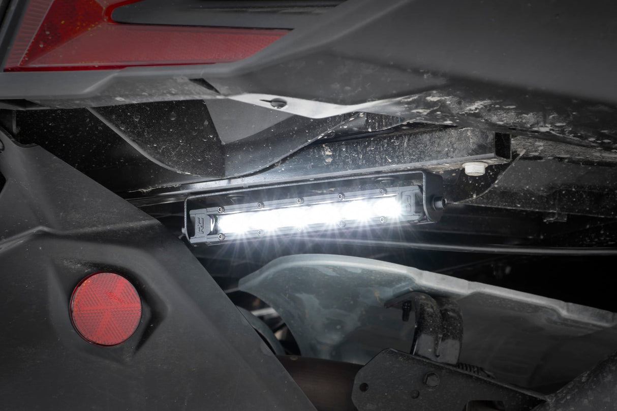 6 Inch Black Series LED Light Bar Slim Line Pair Rough Country