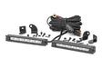 6 Inch Chrome Series LED Light Bar Slim Line Pair Rough Country