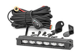 6 Inch Black Series LED Light Bar Slim Line Rough Country