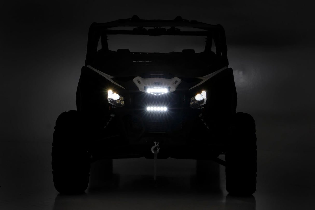 6 Inch Black Series LED Light Bar Slim Line Rough Country