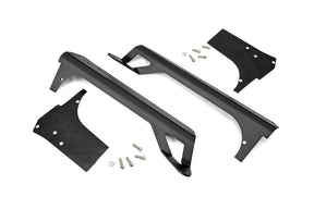 LED Light Mounts Upper Windshield 50 Inch Jeep Wrangler TJ (97-06)/Wrangler Unlimited (04-06) Rough Country