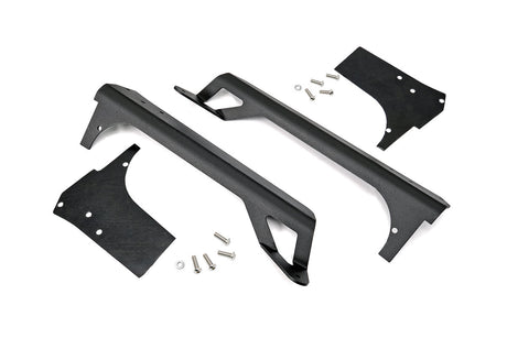 LED Light Mounts Upper Windshield 50 Inch Jeep Wrangler TJ (97-06)/Wrangler Unlimited (04-06) Rough Country