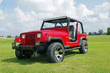 LED Light Mount Upper Windshield 50 Inch Straight Jeep Wrangler YJ (87-95) Rough Country