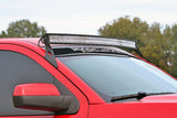 LED Light Mount Upper Windshield 54 Inch Curved Silverado/Sierra 1500 (14-18 & Classic) Rough Country
