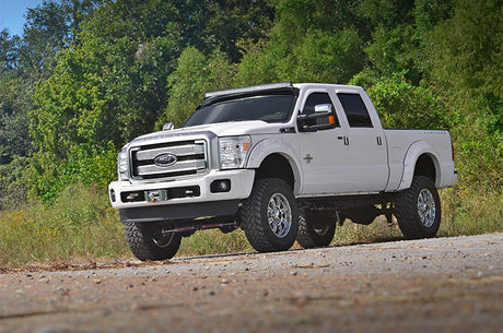 LED Light Mount Upper Windshield 54 Inch Curved Ford F-250/F-350 Super Duty (99-16) Rough Country