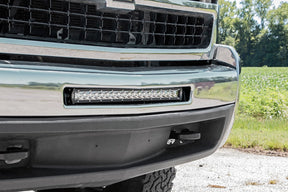 LED Light Mount Bumper 20 Inch Chevy Silverado 1500 (07-13)/Silverado 2500 HD (07-10) Rough Country