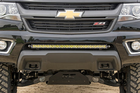 LED Light Mount Bumper 30 Inch Chevy/GMC Canyon/Colorado 2WD/4WD (15-22) Rough Country