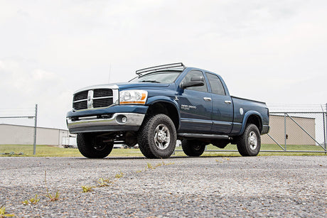 LED Light Mounts Upper Windshield 54 Inch Curved Ram 2500/3500 (03-10) Rough Country