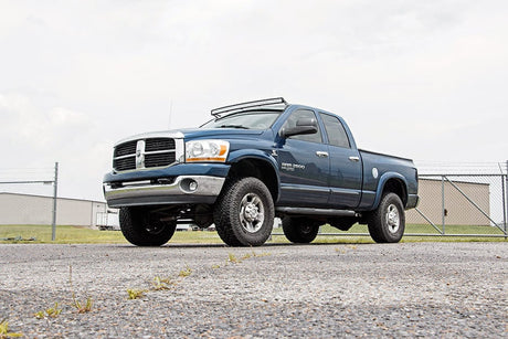 LED Light Mount Upper Windshield 54 Inch Curved Ram 1500 2WD/4WD (02-08) Rough Country
