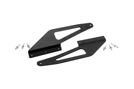 LED Light Mount Upper Windshield 50 Inch Curved Jeep Grand Cherokee ZJ (93-98) Rough Country