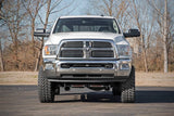 LED Light Kit Bumper Mount 20 Inch Black Single Row Ram 2500 (03-18)/3500 (03-18) Rough Country