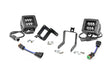 LED Light Kit Fog Mount 2 Inch Black Pair Ford F-250/F-350 Super Duty (11-16) Rough Country