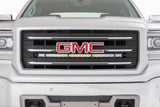 LED Light Kit Behind Grille Mount 30 Inch Chrome Single Row Silverado/Sierra 1500 (14-18 & Classic) Rough Country