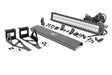 LED Light Kit Bumper 20 Inch Chrome Dual Row Amber DRL Ford F-250/F-350 Super Duty (05-07) Rough Country