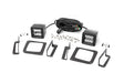LED Light Kit Fog Mount 2 Inch Black Pair GMC Sierra 1500 2WD/4WD (14-15) Rough Country