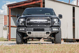 LED Light Kit Fog Mount Triple 2 Inch Black Pair Ford Raptor 4WD (17-20) Rough Country
