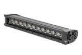 12 Inch Black Series LED Light Bar Single Row Amber DRL Rough Country