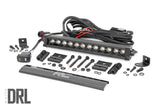 12 Inch Black Series LED Light Bar Single Row Cool White DRL Rough Country