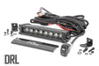 8 Inch Black Series LED Light Bar Single Row Amber DRL Rough Country