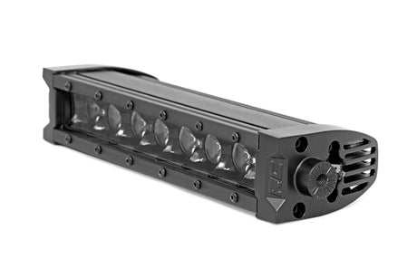 8 Inch Black Series LED Light Bar Single Row Amber DRL Rough Country