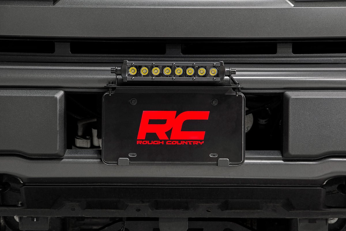 8 Inch Black Series LED Light Bar Single Row Amber DRL Rough Country