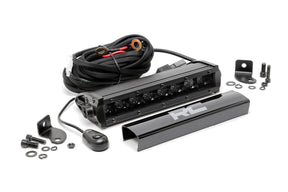 8 Inch Black Series LED Light Bar Single Row Rough Country
