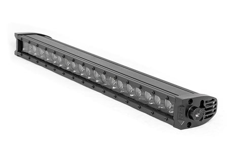 20 Inch Black Series LED Light Bar Single Row Amber DRL Rough Country