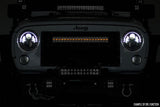 20 Inch Black Series LED Light Bar Single Row Amber DRL Rough Country