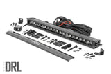 20 Inch Black Series LED Light Bar Single Row Amber DRL Rough Country