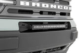 20 Inch Black Series LED Light Bar Single Row Amber DRL Rough Country
