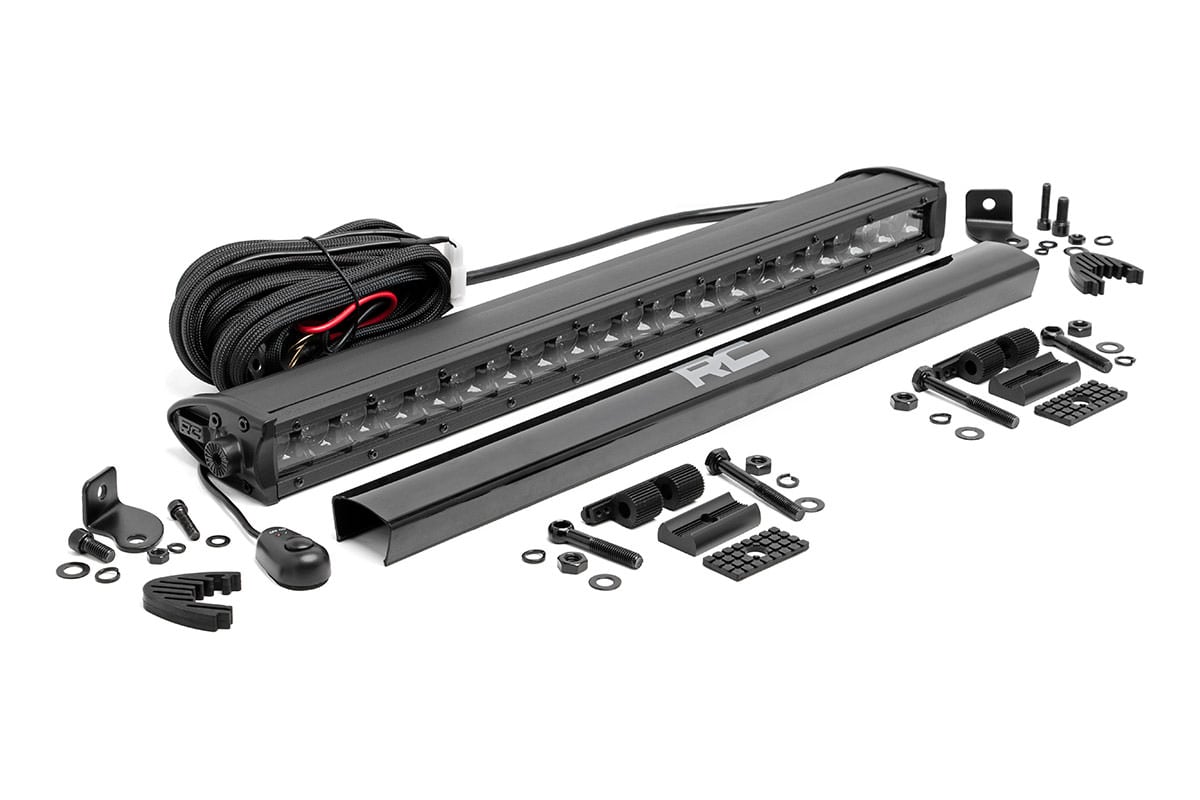20 Inch Black Series LED Light Bar Single Row Rough Country