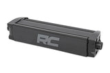 8 Inch Black Series LED Light Bar Single Row Cool White DRL Pair Rough Country