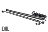 50 Inch Black Series LED Light Bar Single Row Cool White DRL Rough Country