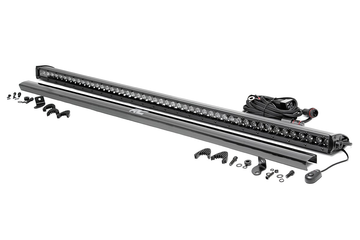 50 Inch Black Series LED Light Bar Single Row Rough Country