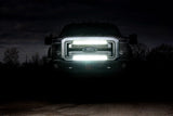 LED Light Kit Grill Mount 30 Inch Black Single Row Pair Ford F-250/F-350 Super Duty (11-16) Rough Country