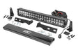 LED Light Kit Bumper Mount 20 Inch Black Dual Row Jeep Grand Cherokee WK2 (11-20) Rough Country