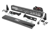 LED Light Kit Bumper Mount 20 Inch Black Dual Row Jeep Grand Cherokee WK2 (11-20) Rough Country