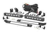 Dual 6in LED Grille Kit Black Slimline Ram 1500 2WD/4WD (2019-2024) Rough Country