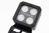 Black Series LED Light Pair 2 Inch Flood Swivel Mount Rough Country