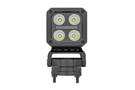 Black Series LED Light Pair 2 Inch Flood Swivel Mount Rough Country