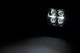 2 Inch Black Series LED Light Pods Flush Mount Cool White DRL Rough Country