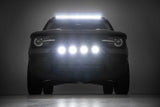 4 Inch Chrome Series LED Light Round Pair Rough Country