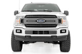 LED Light Kit Grille Mount 10 Inch Black Slimline Pair Ford F-150 (18-20) Rough Country