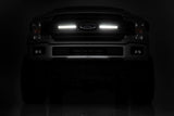 LED Light Kit Grille Mount 10 Inch Black Slimline Pair Ford F-150 (18-20) Rough Country