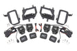 LED Light Kit Fog Mount Dual 2 Inch Black Pairs SAE Ford F-150 (15-17) Rough Country