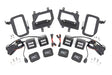 LED Light Kit Fog Mount Dual 2 Inch Black Pairs Spot Ford F-150 (15-17) Rough Country